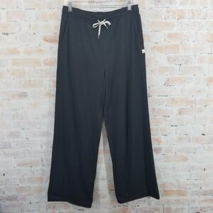 Vuori Halo Essential Long Pants Womens Large Black Sweatpants Yoga VW4023-L